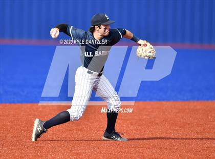 Thumbnail 1 in All Saints vs Grace Community (McLain/Cowart Invitational) photogallery.