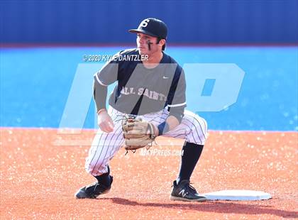 Thumbnail 2 in All Saints vs Grace Community (McLain/Cowart Invitational) photogallery.