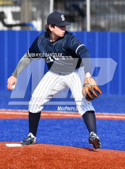 Thumbnail 3 in All Saints vs Grace Community (McLain/Cowart Invitational) photogallery.