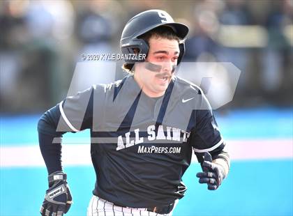 Thumbnail 2 in All Saints vs Grace Community (McLain/Cowart Invitational) photogallery.