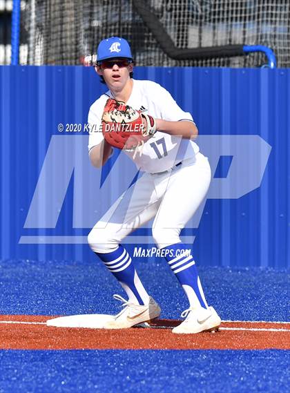 Thumbnail 1 in All Saints vs Grace Community (McLain/Cowart Invitational) photogallery.