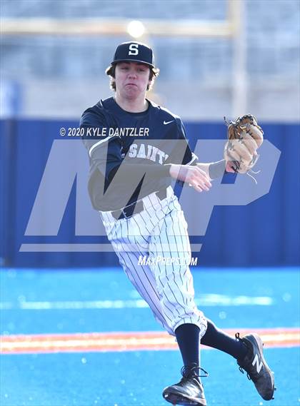 Thumbnail 1 in All Saints vs Grace Community (McLain/Cowart Invitational) photogallery.