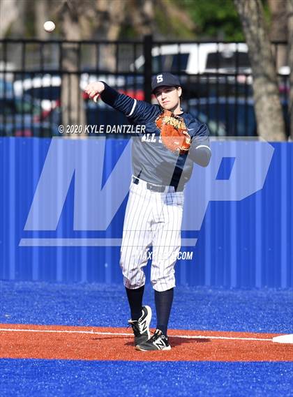 Thumbnail 2 in All Saints vs Grace Community (McLain/Cowart Invitational) photogallery.