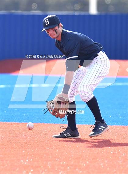 Thumbnail 1 in All Saints vs Grace Community (McLain/Cowart Invitational) photogallery.