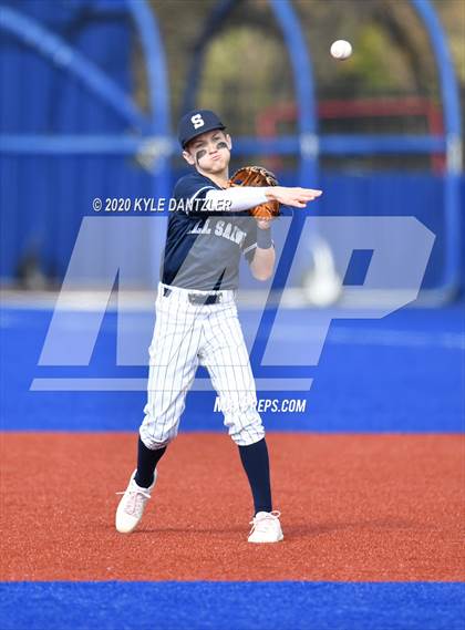 Thumbnail 3 in All Saints vs Grace Community (McLain/Cowart Invitational) photogallery.