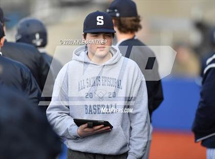 Thumbnail 2 in All Saints vs Grace Community (McLain/Cowart Invitational) photogallery.