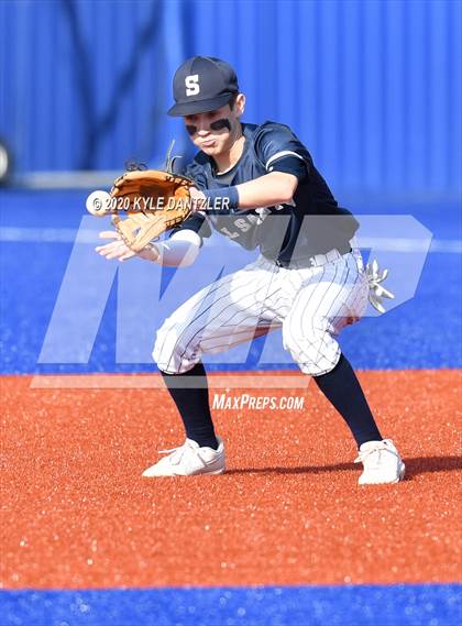Thumbnail 3 in All Saints vs Grace Community (McLain/Cowart Invitational) photogallery.