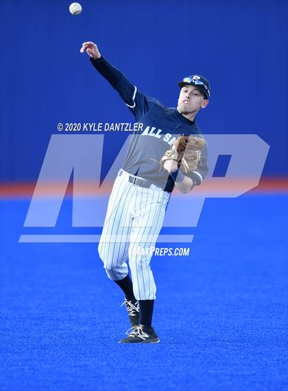 Thumbnail 1 in All Saints vs Grace Community (McLain/Cowart Invitational) photogallery.