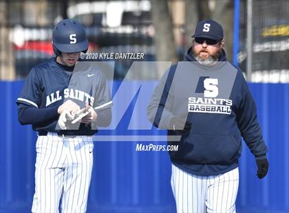 Thumbnail 1 in All Saints vs Grace Community (McLain/Cowart Invitational) photogallery.