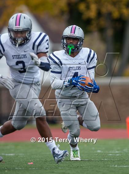 Thumbnail 2 in Lackawanna vs Bennett/Olmsted (Section 6 Class C Semifinal) photogallery.