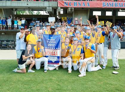 Thumbnail 2 in John A. Holmes vs. R-S Central (NCHSAA 2A Final, Game 2) photogallery.