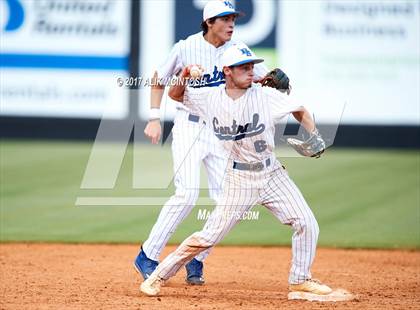Thumbnail 2 in John A. Holmes vs. R-S Central (NCHSAA 2A Final, Game 2) photogallery.