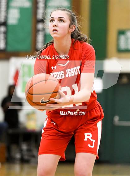 Thumbnail 1 in Regis Jesuit vs. Miramonte (MLK Showcase) photogallery.