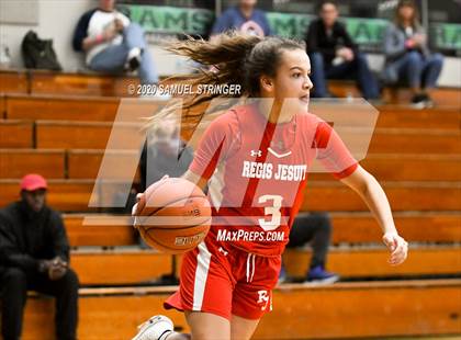Thumbnail 2 in Regis Jesuit vs. Miramonte (MLK Showcase) photogallery.