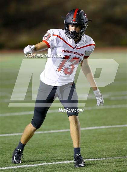 Thumbnail 1 in Harvard-Westlake vs. Crespi photogallery.