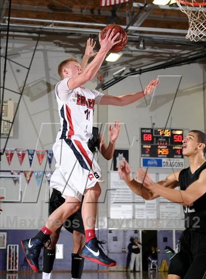Thumbnail 2 in Inglewood vs. Pleasant Grove (St. Hope Elite Hoops Classic) photogallery.