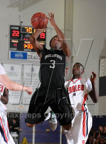 Thumbnail 1 in Inglewood vs. Pleasant Grove (St. Hope Elite Hoops Classic) photogallery.