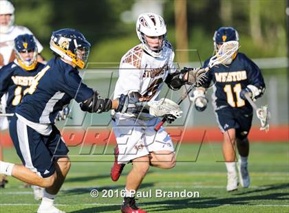 Thumbnail 2 in Weston @ Stonington (CIAC Class S 1st Round) photogallery.