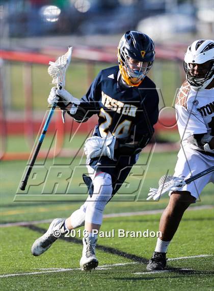 Thumbnail 3 in Weston @ Stonington (CIAC Class S 1st Round) photogallery.