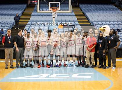 Thumbnail 3 in Kestrel Heights vs. Lincoln Charter (NCHSAA 1A Final) photogallery.