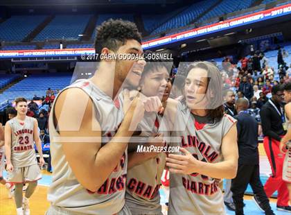 Thumbnail 3 in Kestrel Heights vs. Lincoln Charter (NCHSAA 1A Final) photogallery.