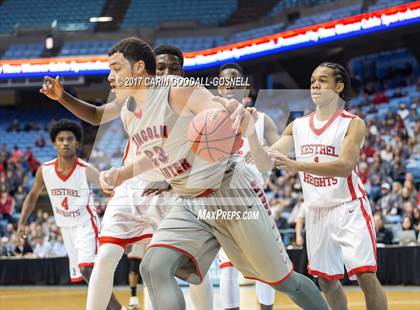 Thumbnail 2 in Kestrel Heights vs. Lincoln Charter (NCHSAA 1A Final) photogallery.
