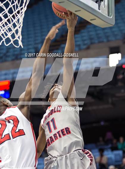Thumbnail 1 in Kestrel Heights vs. Lincoln Charter (NCHSAA 1A Final) photogallery.