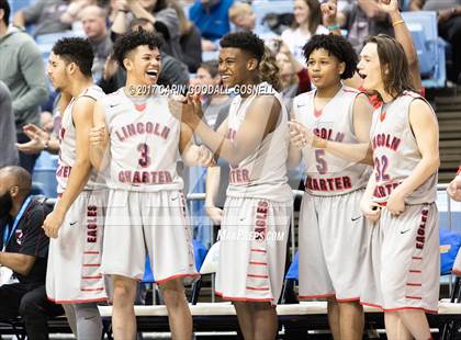 Thumbnail 3 in Kestrel Heights vs. Lincoln Charter (NCHSAA 1A Final) photogallery.