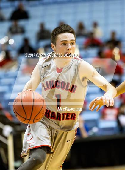 Thumbnail 3 in Kestrel Heights vs. Lincoln Charter (NCHSAA 1A Final) photogallery.