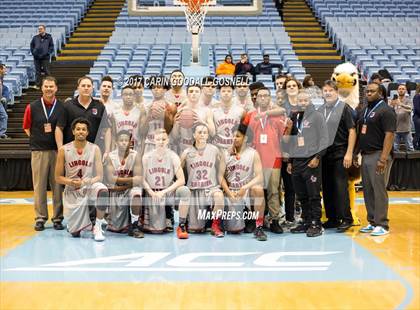 Thumbnail 3 in Kestrel Heights vs. Lincoln Charter (NCHSAA 1A Final) photogallery.