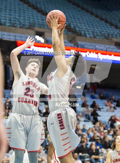 Thumbnail 2 in Kestrel Heights vs. Lincoln Charter (NCHSAA 1A Final) photogallery.