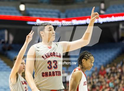 Thumbnail 2 in Kestrel Heights vs. Lincoln Charter (NCHSAA 1A Final) photogallery.