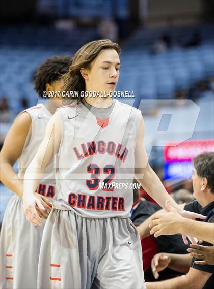 Thumbnail 3 in Kestrel Heights vs. Lincoln Charter (NCHSAA 1A Final) photogallery.