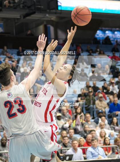 Thumbnail 1 in Kestrel Heights vs. Lincoln Charter (NCHSAA 1A Final) photogallery.