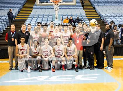 Thumbnail 3 in Kestrel Heights vs. Lincoln Charter (NCHSAA 1A Final) photogallery.