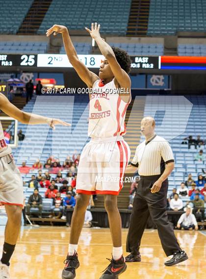 Thumbnail 2 in Kestrel Heights vs. Lincoln Charter (NCHSAA 1A Final) photogallery.