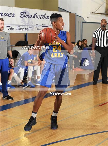 Thumbnail 2 in Bishop Amat vs Rowland (Baldwin Park Tournament) photogallery.