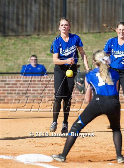 Thumbnail 2 in Girls Prep vs. Silverdale Academy photogallery.
