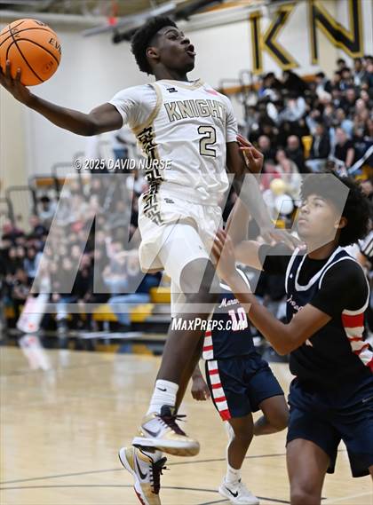 Thumbnail 3 in Maranatha @ Knight  (CIF SS Div 3AA Semi Final) photogallery.