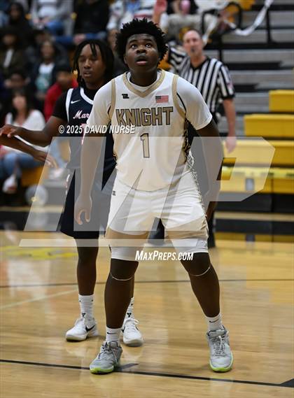 Thumbnail 1 in Maranatha @ Knight  (CIF SS Div 3AA Semi Final) photogallery.