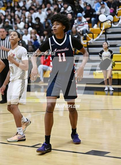 Thumbnail 3 in Maranatha @ Knight  (CIF SS Div 3AA Semi Final) photogallery.