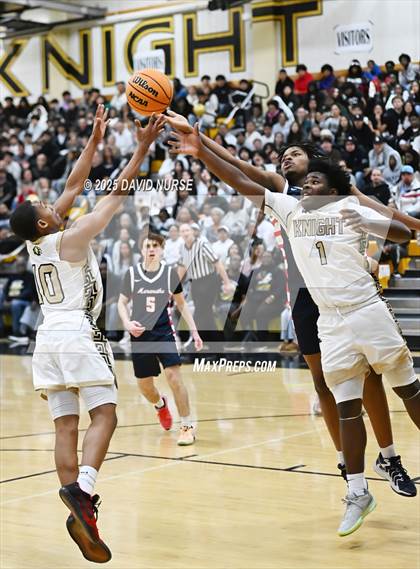 Thumbnail 2 in Maranatha @ Knight  (CIF SS Div 3AA Semi Final) photogallery.