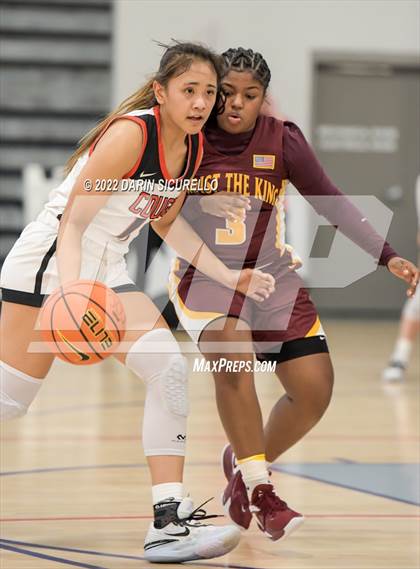 Thumbnail 2 in Carondelet vs. Christ the King (NIKE Tournament of Champions) photogallery.