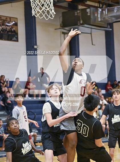 Thumbnail 2 in East Lake vs Santa Fe Catholic. (The Hoop Vibe) photogallery.