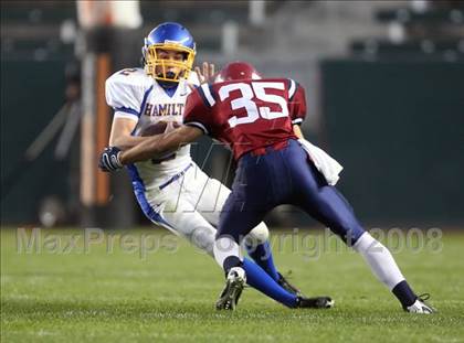 Thumbnail 3 in Hamilton vs. St. Margaret's (CIF State Small Schools Final) photogallery.