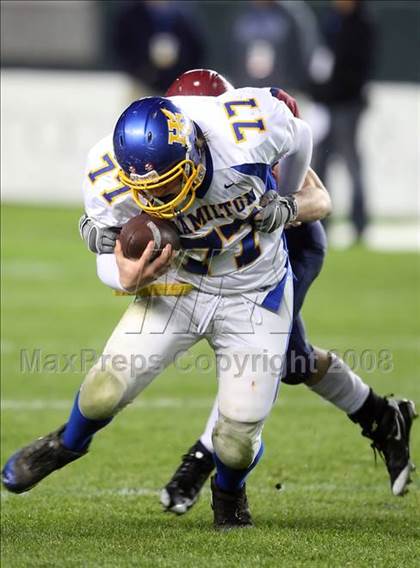 Thumbnail 3 in Hamilton vs. St. Margaret's (CIF State Small Schools Final) photogallery.