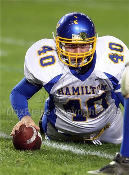 Thumbnail 3 in Hamilton vs. St. Margaret's (CIF State Small Schools Final) photogallery.