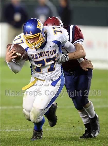 Thumbnail 2 in Hamilton vs. St. Margaret's (CIF State Small Schools Final) photogallery.