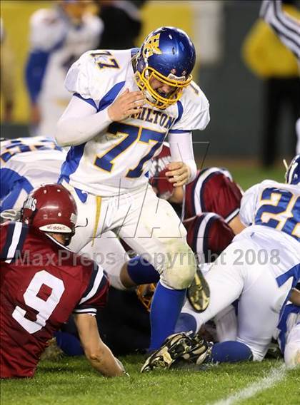 Thumbnail 3 in Hamilton vs. St. Margaret's (CIF State Small Schools Final) photogallery.