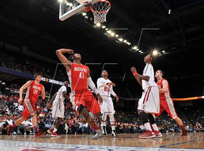 Thumbnail 2 in Etiwanda vs. Mater Dei (CIF SoCal Regional Open Division Final) photogallery.